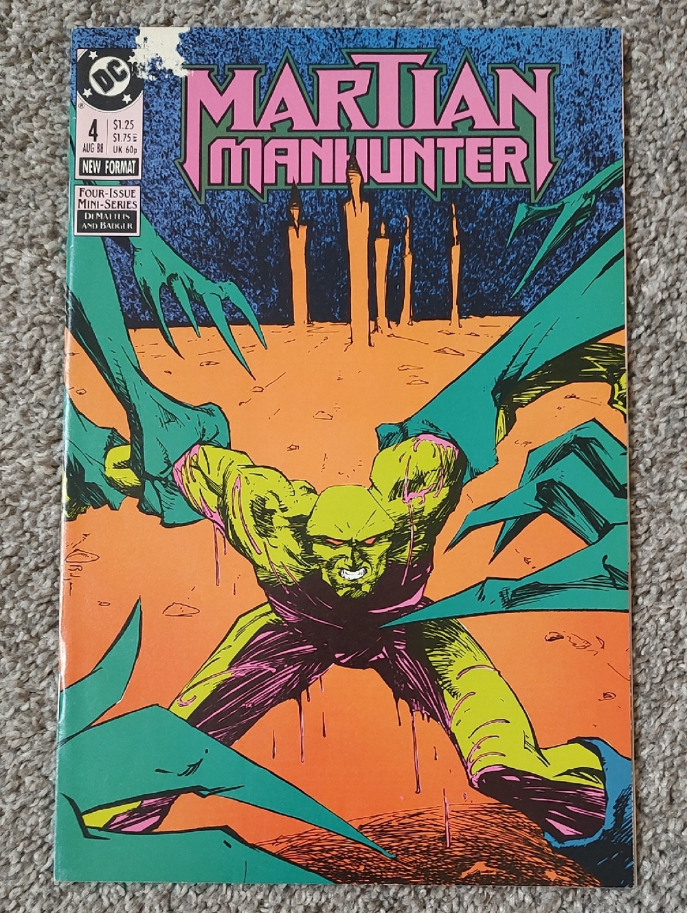 DC Comics Martian Manhunter #4 August 1988